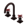 Rubinet Widespread Lav. Set. (less drain) Oil Rubbed Bronze