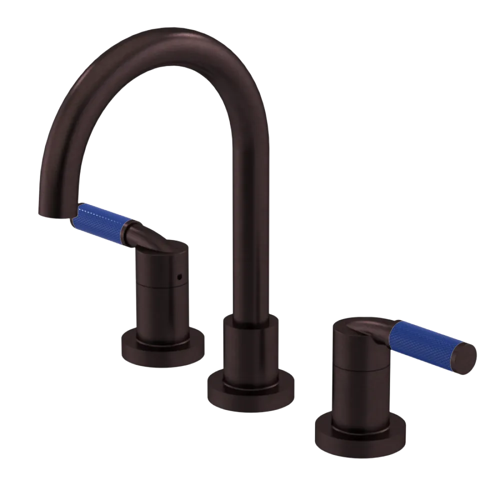 Rubinet Widespread Lav. Set. (less drain) Oil Rubbed Bronze