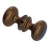 Rubinet Shower Door Knob (set) Tuscan Brass