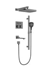 Aquaflo Geo Premium 3-Way Thermostatic Shower Set