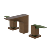 Rubinet Widespread Lav. Set. (less drain) Tuscan Brass