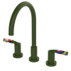 Rubinet Widespread Kitchen Set Green Envy