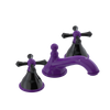 Rubinet Widespread Lav. Set. (less drain) Purple Haze