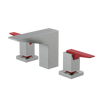 Rubinet Widespread Lav. Set. (less drain) Satin Nickel