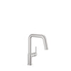 Baril Single-hole kitchen faucet with 2-function pull-down spray