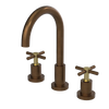 Rubinet Widespread Kitchen Set with LaSalle Spout Tuscan Brass