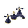 Rubinet Widespread Lav. Set. (less drain) Midnight Blue