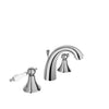 Baril 8" c/c lavatory faucet, drain included