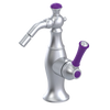 Rubinet Single Control Bidet Fitting (less drain) Satin Chrome
