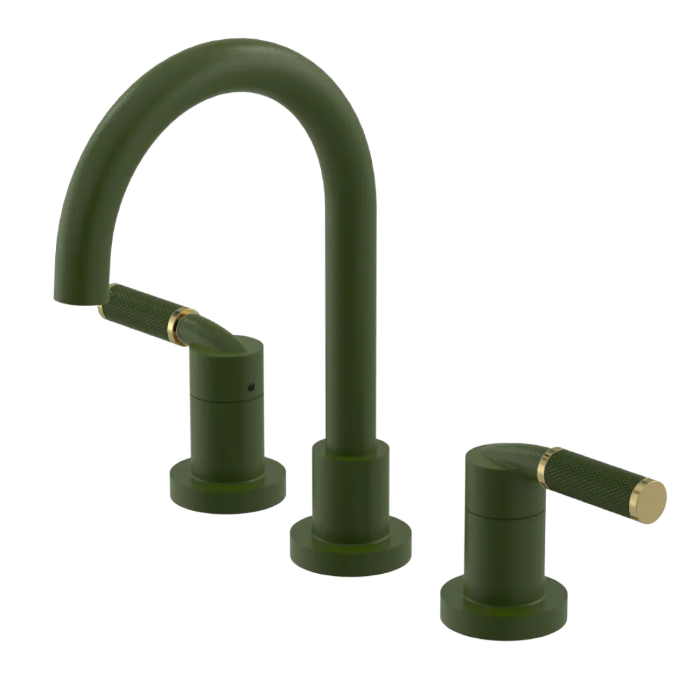 Rubinet Widespread Lav. Set. (less drain) Green Envy