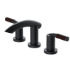 Rubinet Widespread Lav. Set. (less drain) Matt Black