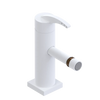 Rubinet Single Control Bidet Fitting (less drain) Matt White