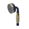 Rubinet 3 Function Hand Held Shower Only Midnight Blue
