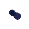 Rubinet Shower Door Knob (set) Midnight Blue
