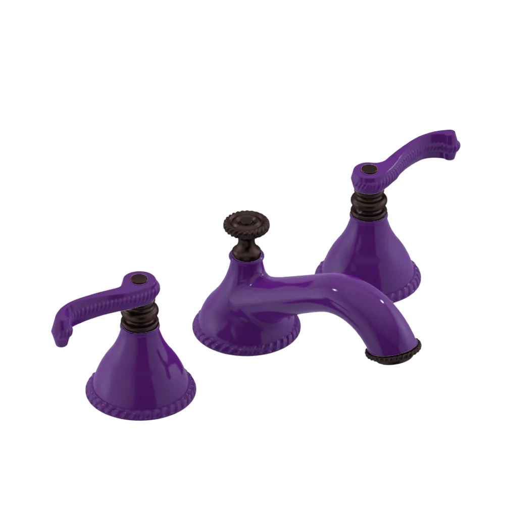 Rubinet Widespread Lav. Set. (less drain) Purple Haze