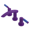Rubinet Widespread Lav. Set. (less drain) Purple Haze