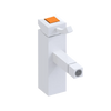 Rubinet Single Control Bidet Fitting (less drain) White