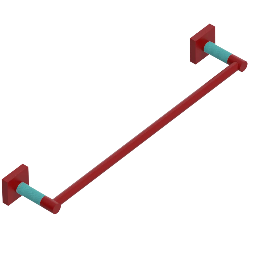 Rubinet 24" TOWEL BAR Maroon