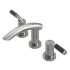 Rubinet Widespread Lav. Set. (less drain) Polished Nickel