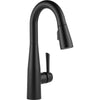 Essa Single Handle Pull-down Bar/prep Faucet - Matte Black