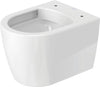 Duravit Me By Starck Wall-Mounted Toilet Compact – Rimless, Dual Flush 1.28/0.8 Gpf #253009