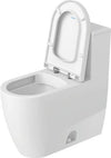Duravit ME by Starck 1.32/0.92 GPF Dual Flush Rimless Elongated One Piece Toilet , Top Lever - Less Seat