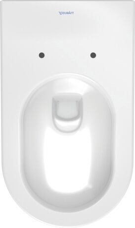 Duravit Darling New Wall-Mounted Toilet – Rimless, Dual Flush 1.6/0.8 Gpf #254409