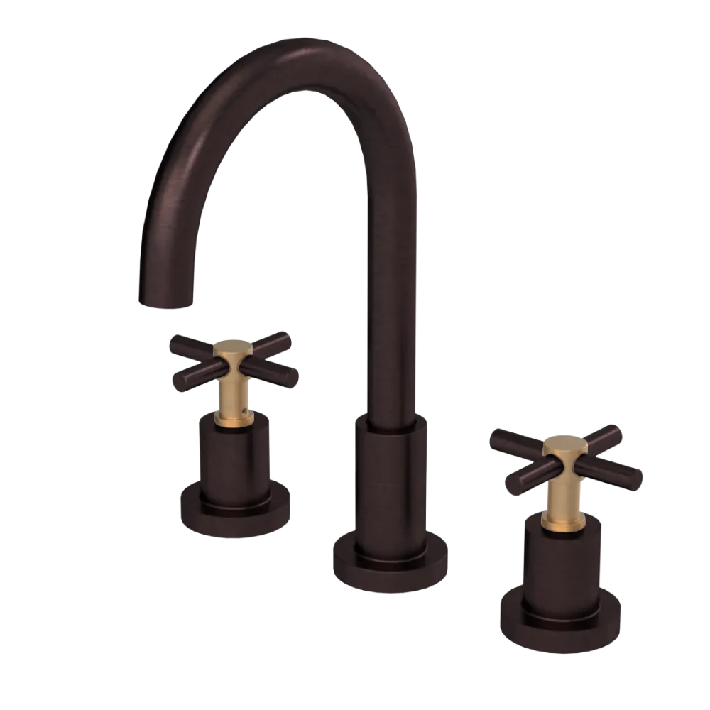 Rubinet Widespread Kitchen Set with LaSalle Spout Oil Rubbed Bronze