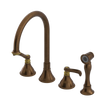 Rubinet Widespread Kitchen Set with Hand Spray Oil Rubbed Bronze