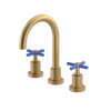 Rubinet Widespread Lav. Set. (less drain) Satin Gold
