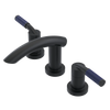 Rubinet Widespread Lav. Set. (less drain) Matt Black