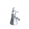 Rubinet Single Control Bidet Fitting (less drain) Satin Chrome
