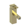 Rubinet Single Control Bidet Fitting (less drain) Gold