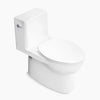 Reach® One-piece compact elongated toilet with skirted trapway, 1.28 gpf - Golzar Home