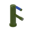 Rubinet Single Control Bidet Fitting (less drain) Green Envy