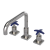 Rubinet Widespread Kitchen Set with Genesis Spout Polished Nickel