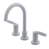 Rubinet Widespread Lav. Set. (less drain) White