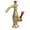 Rubinet Single Control Bidet Fitting (less drain) Satin Gold