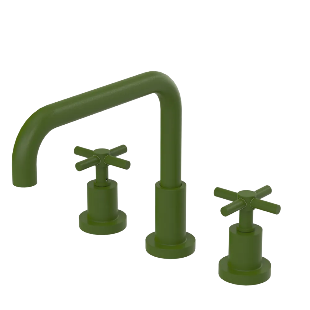 Rubinet Widespread Kitchen Set Green Envy