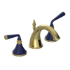 Rubinet Widespread Lav. Set. (less drain) Natural Brass