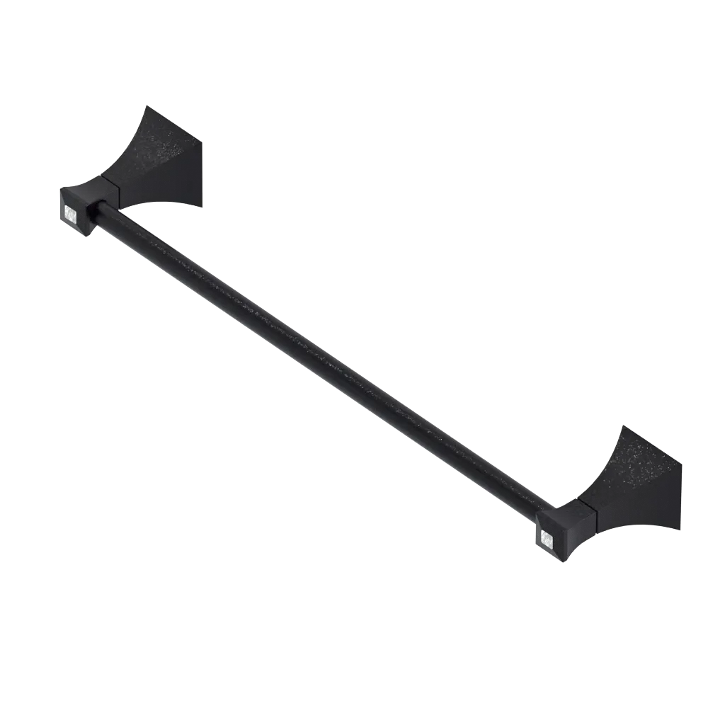 Rubinet Towel Bar 24" Matt Black