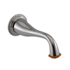 Rubinet Tub Filler Spout Wall Mount Polished Nickel