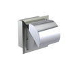 Rubinet RECESSED TOILET PAPER HOLDER Satin Nickel