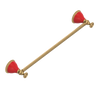 Rubinet Towel Bar 18" Satin Gold