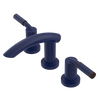 Rubinet Widespread Lav. Set. (less drain) Midnight Blue