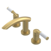 Rubinet Widespread Lav. Set. (less drain) Satin Brass