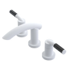 Rubinet Widespread Lav. Set. (less drain) Matt White