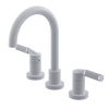 Rubinet Widespread Lav. Set. (less drain) White