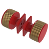 Rubinet Shower Door Knob (set) Red
