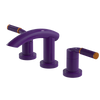Rubinet Widespread Lav. Set. (less drain) Purple Haze